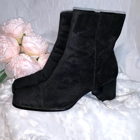 Classiques Entier Shoes - Classique square toe black boots